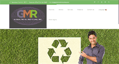Desktop Screenshot of globalmetalrecycling.com